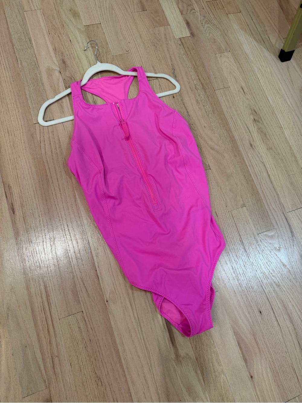 Fabletics Hot Pink One-Piece Swimsuit with Front Zip